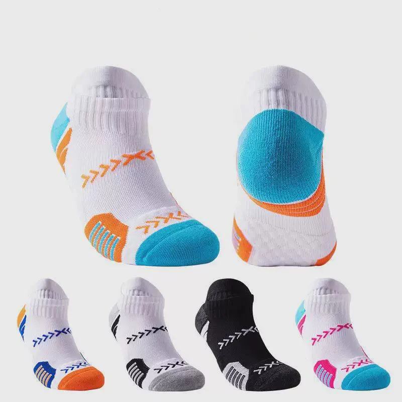 Rutschfeste professionelle Sportsocken für Herren, 2025, Herbst, 5 Paar, absorbieren Schweiß, Baumwollsocken, handtuchgefütterte Basketballstrümpfe für Herren