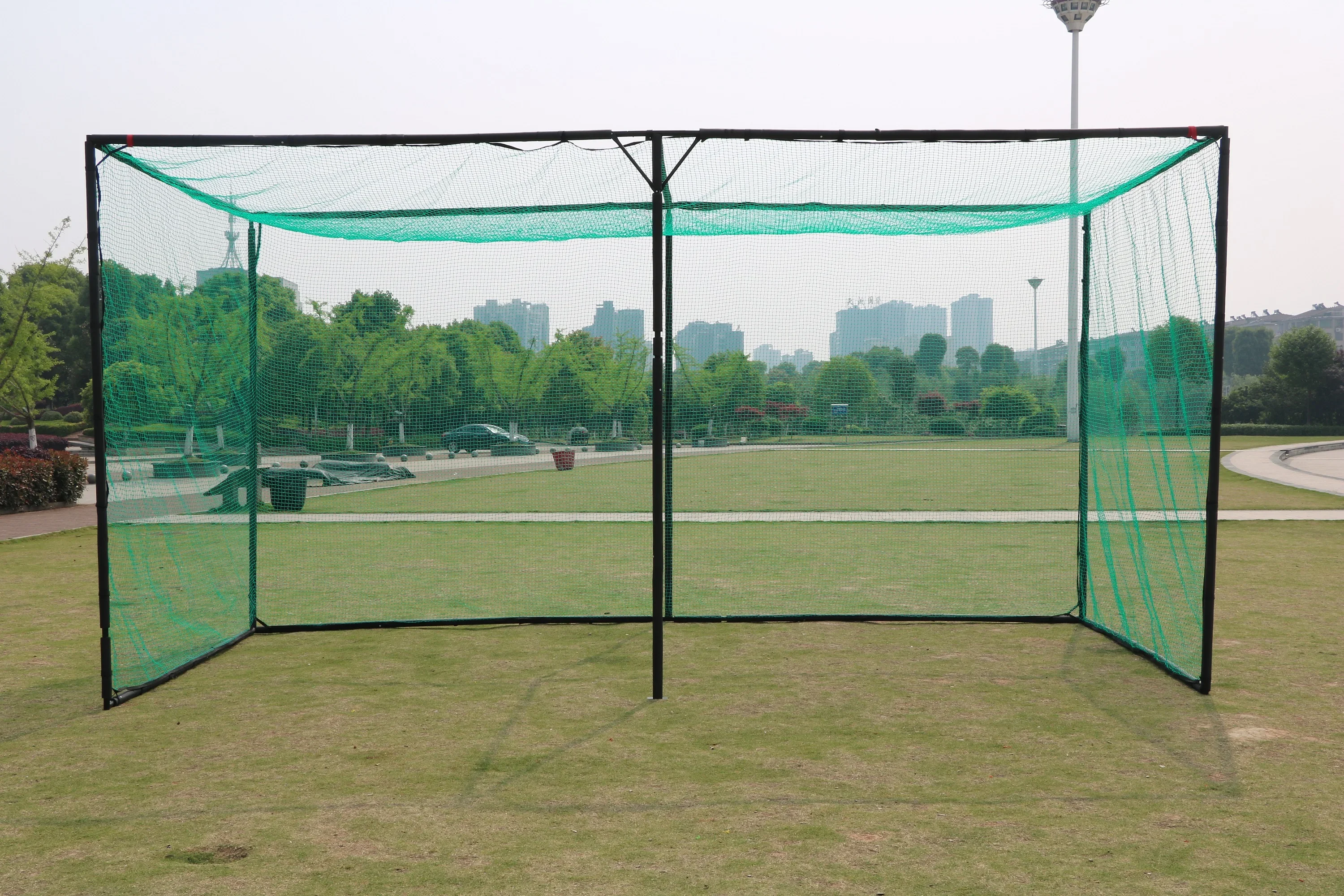 Red de entrenamiento de Golf para conducción al aire libre, jaula de práctica de Chipping, ayuda para golpear, 6x3x3m