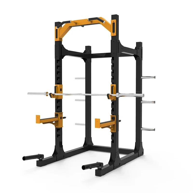 Guangzhou Factory BFT Gym Equipment Bodybuilding Adjustable Weight Barbell Lifting Squat Trainer Multi-Function Power Rack