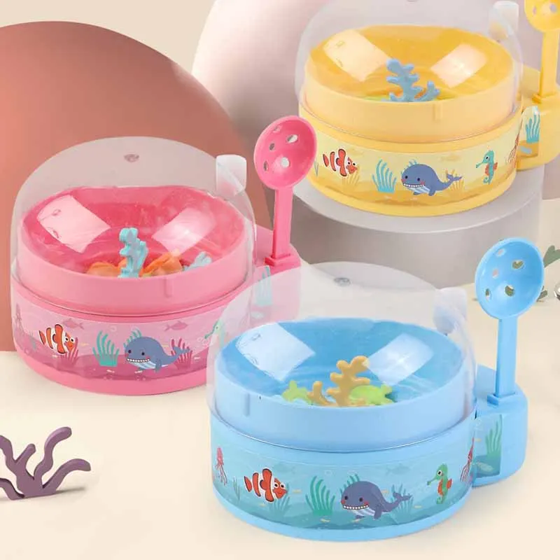 Mini machine de jeu de pêche ennuyée pour enfants, jouets à remonter mignons, interaction parent-enfant, petits cadeaux, jouets d'horloges