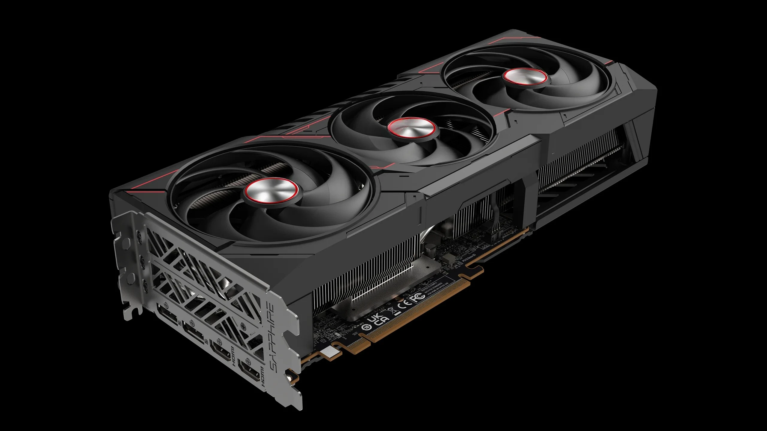 Nowa karta graficzna PULSE AMD Radeon 16GB D6 PCIe 5.0 VGA RX 9070XT GPU na rok 2025 do komputerów stacjonarnych do gier