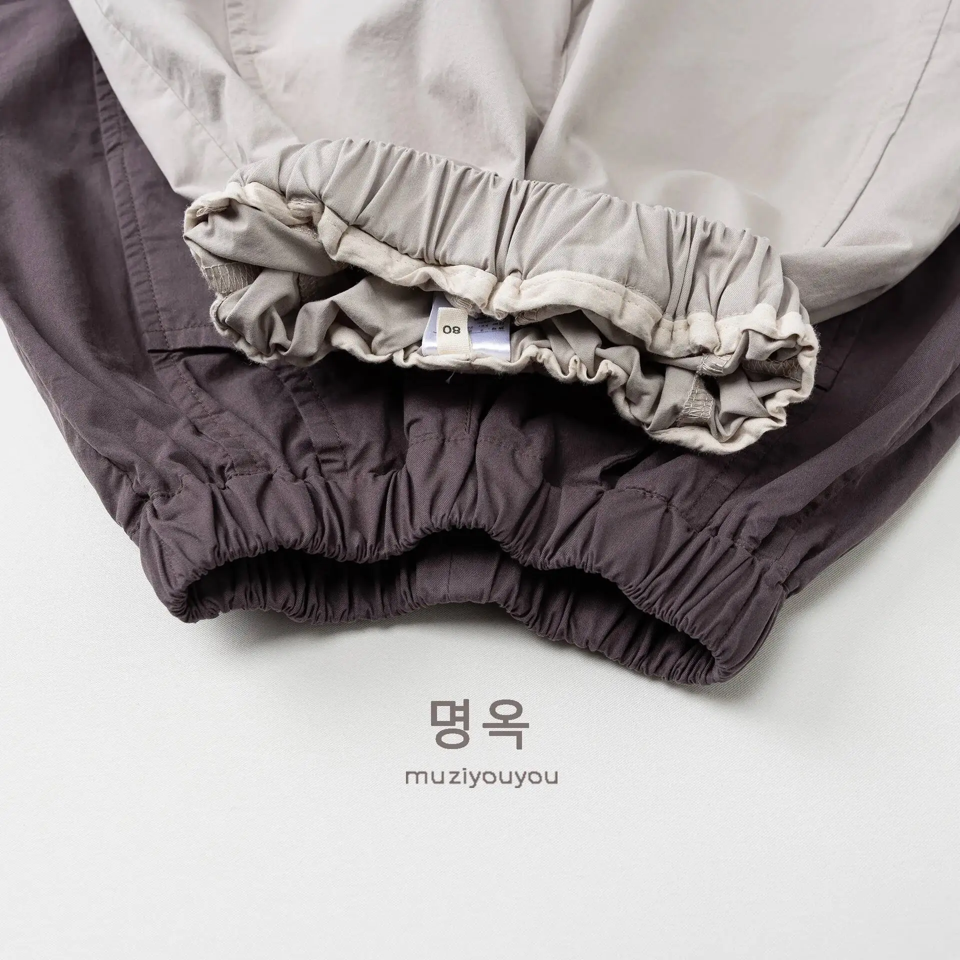 Frühling Sommer Kinderhosen 1-8 Jahre Jungen Mädchen Baumwolle Dünn Gespleißte Lockere Gerade Hosen Koreanische Kleinkind-Hosen für Kinderkleidung – Detail 10