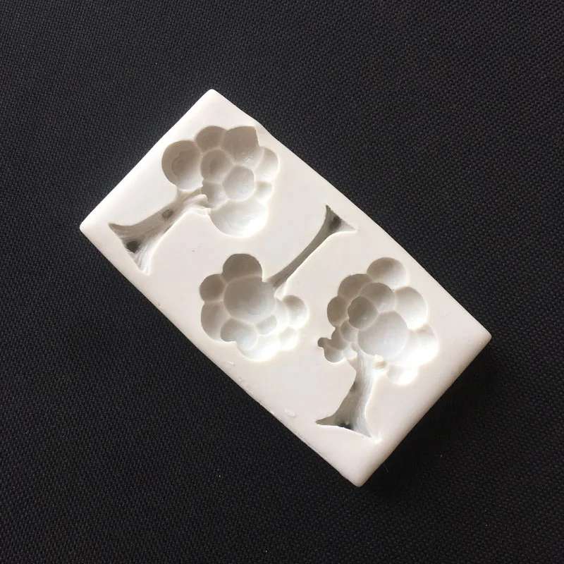 3D Tree Silicone Fondant Mold Cake Decorating Chocolate Sugarcraft Baking Mould