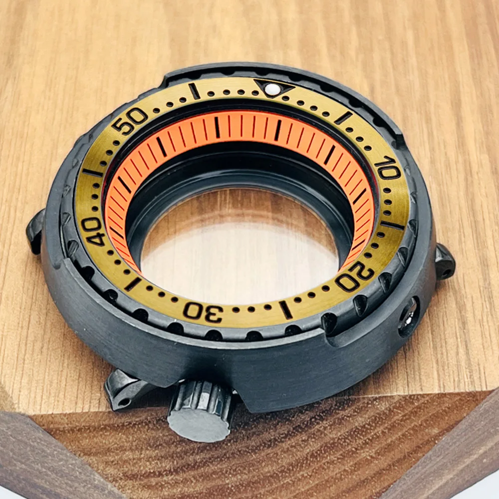 

Customize NH35 Tuna Canned Watch Case Fit for 7S26 NH34 4R35 NH36 NH35 Movement Case Transparent Back Cover Tuna Can Watch Cases