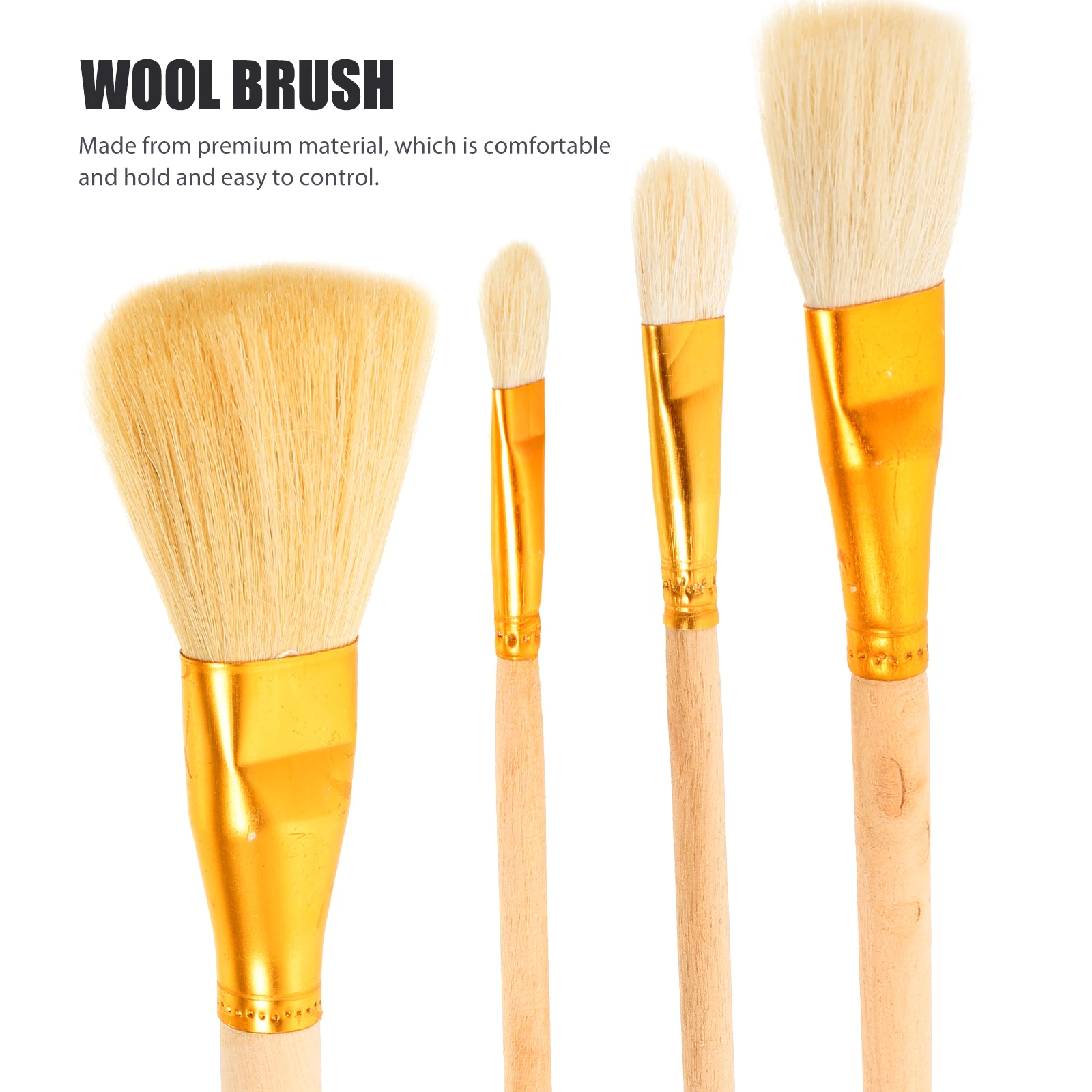 

12 Pcs Paint Brushes Coloring Pen Set Small Detail Supplies Multifunction Painted Reusable Watercolor