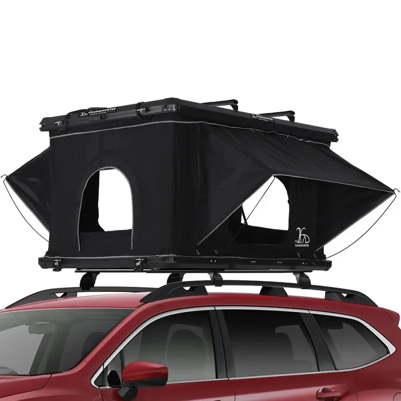 

210*130*110CM Camping Pop up Straight Suv Lightweight Hard Shell Aluminium Roof Top Tent
