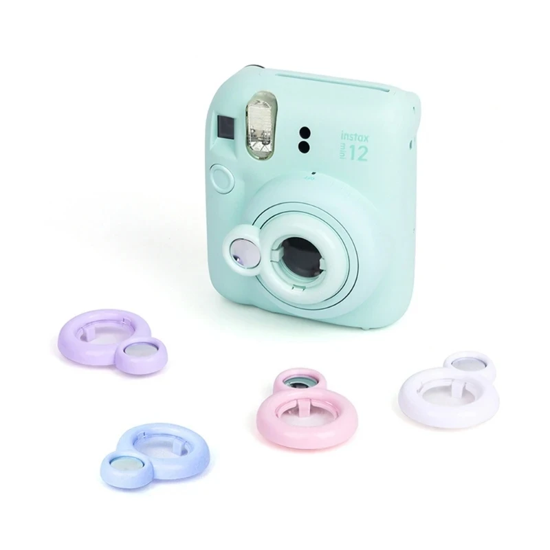 Objectif Selfie pour Instax Mini 12, objectif gros plan, miroir d'auto-Portrait, accessoires d'objectif d'appareil photo instantané