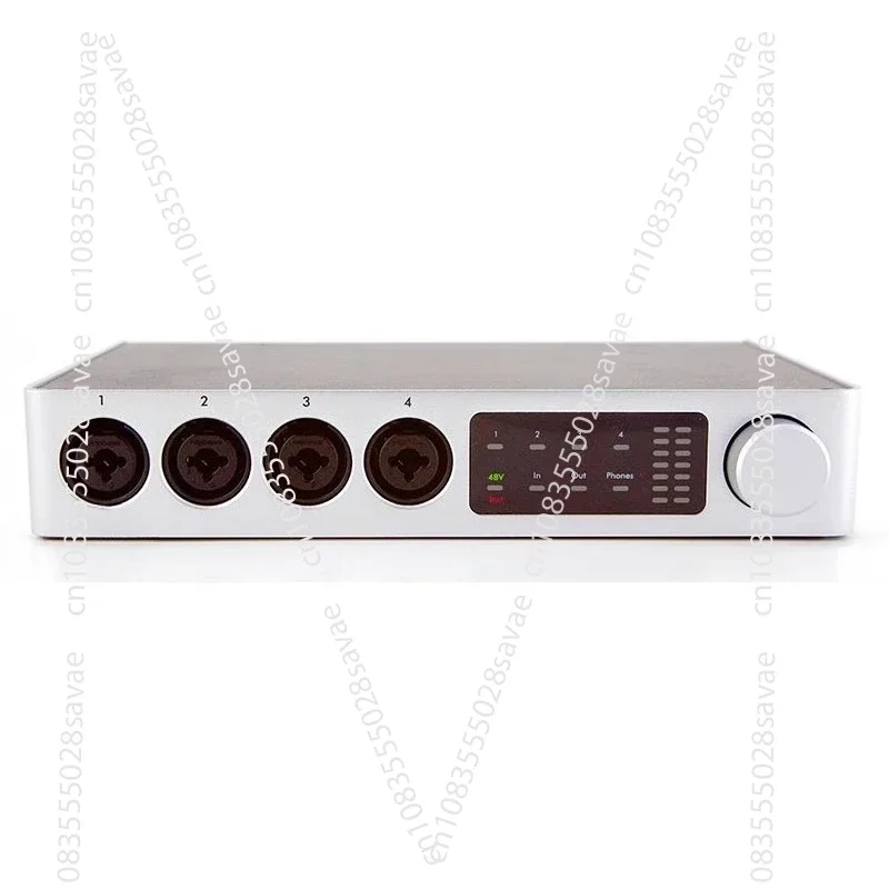 Audio 4c Sound Card Audio Interface Professional Recording And Live Arrangement On Computers And Mobile Phones