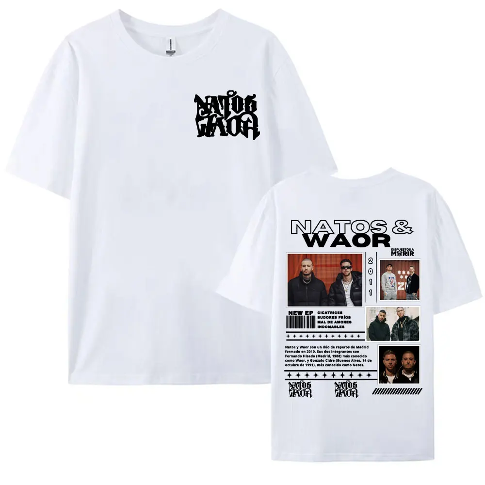 مغني الراب ناتوس ألبوم الموسيقى 2025 جولة الجرافيك بلايز للرجال النساء موضة الهيب هوب تي شيرت تقليدي عادية القطن تي شيرت #4