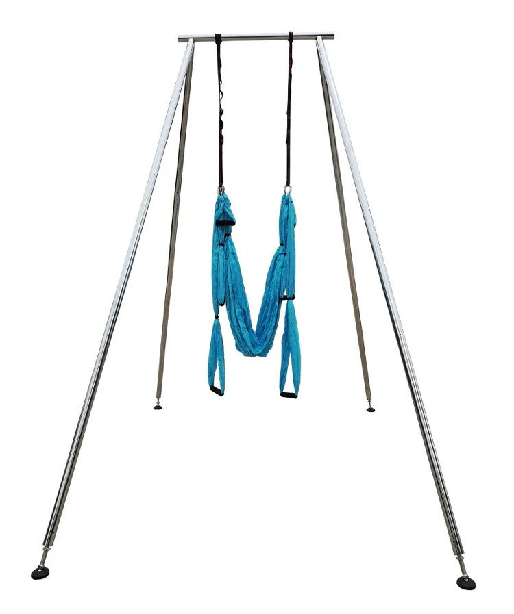 

2026 Stable Steel Aerial Yoga Rig Frame Stand Heavy Duty Indoor Home Gym Yoga Swing Hammock Support New Arrival