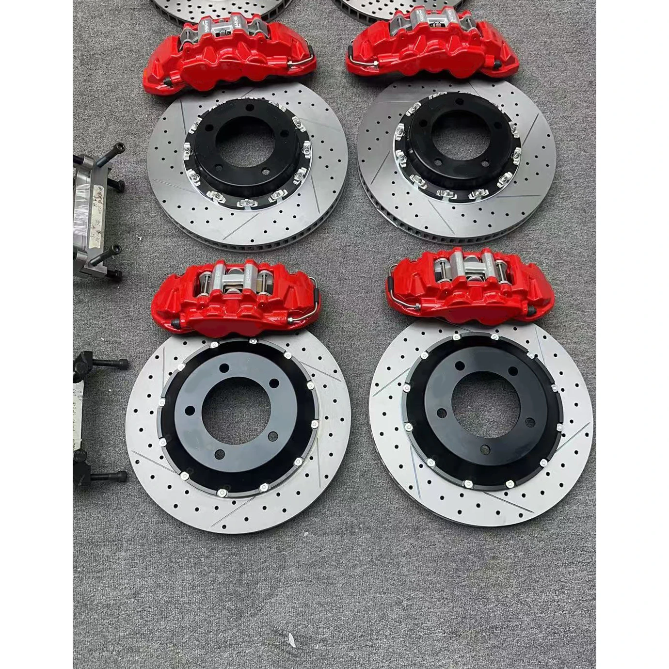 Custom 10 Pistons Big Brake Caliper Kit 420mm Disc High Performance Modified Brake System for Mid-size SUV