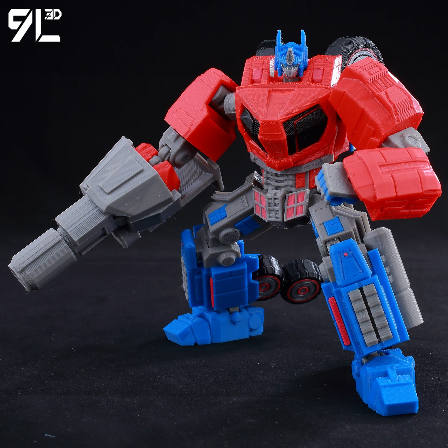 ​ 9L3D Lucky13 Transformers Optimus Prime Action Figure Dummy13 مع السيف البرتقالي T13 ألعاب متعددة المفاصل قابلة للجمع Titan13 ​