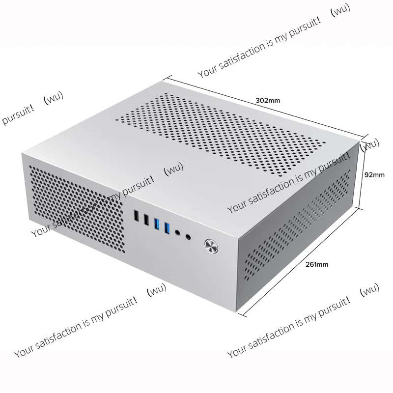 

A10 mini vertical MATX24 * 24 main board small 1U power supply 7.3LHTPC computer case