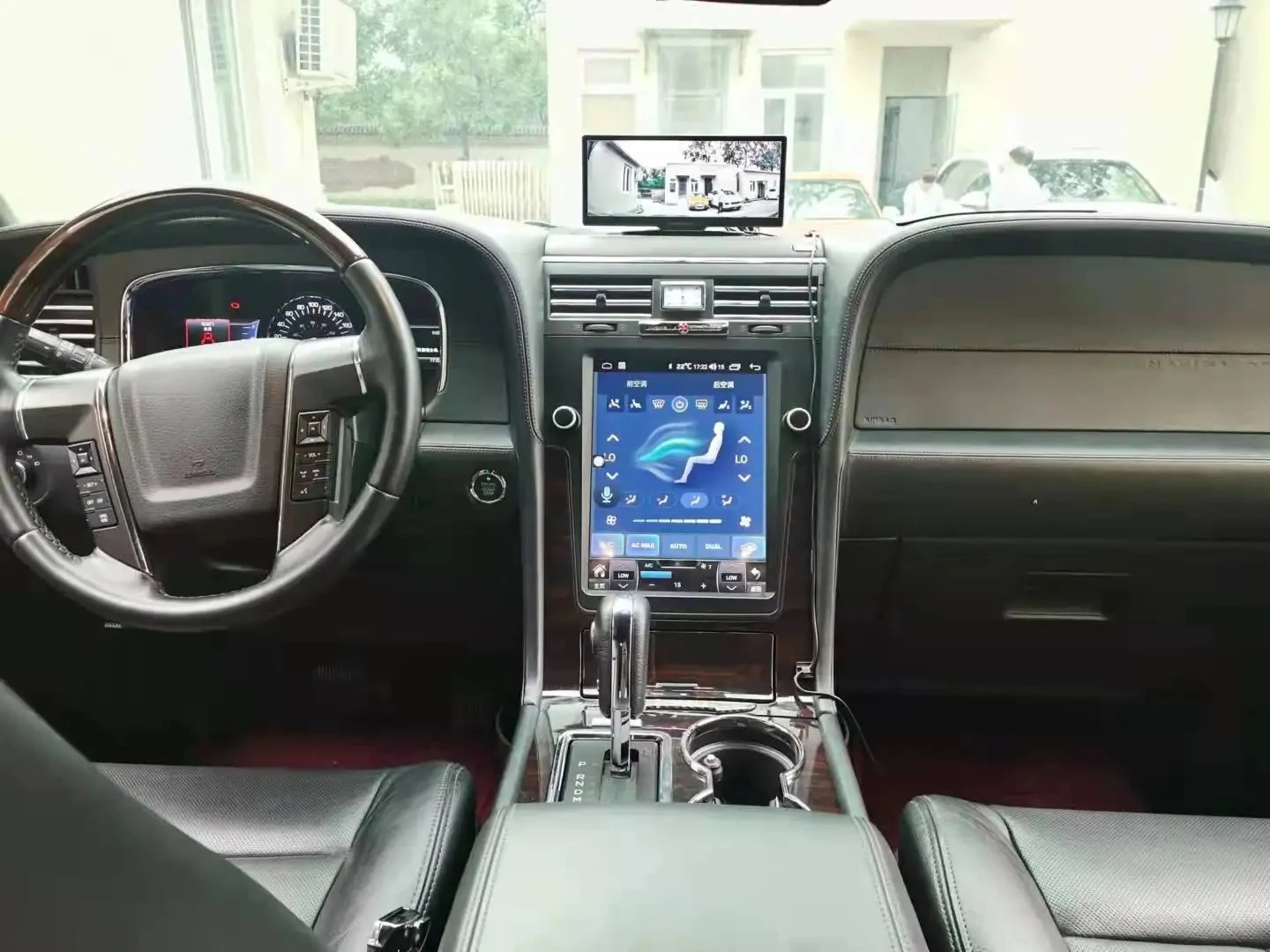 12,1 Zoll Stil Vertikaler Bildschirm Android Autoradio DVD-Player für LINCOLN Navigator 2005-2009 Head Unit Auto-DVD-Player