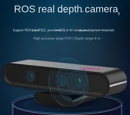 Robot Eye 3D Scanner: Integrated VR/AR Sensor with S-shaped Somatosensory Depth Camera, Supports Face and Gesture Recognition