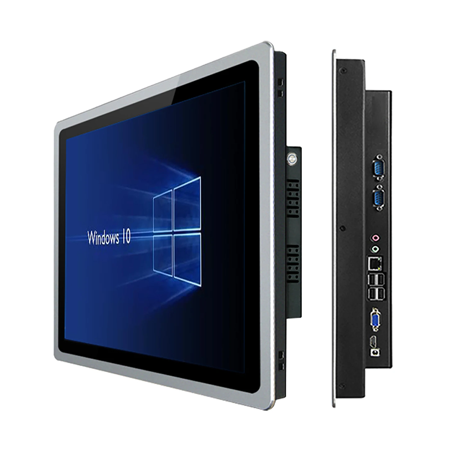 21.5 inch industrial computer all-in-one panel pc with capacitive touch screen tablet pc built-in WiFi for win10 pro 1920x1080