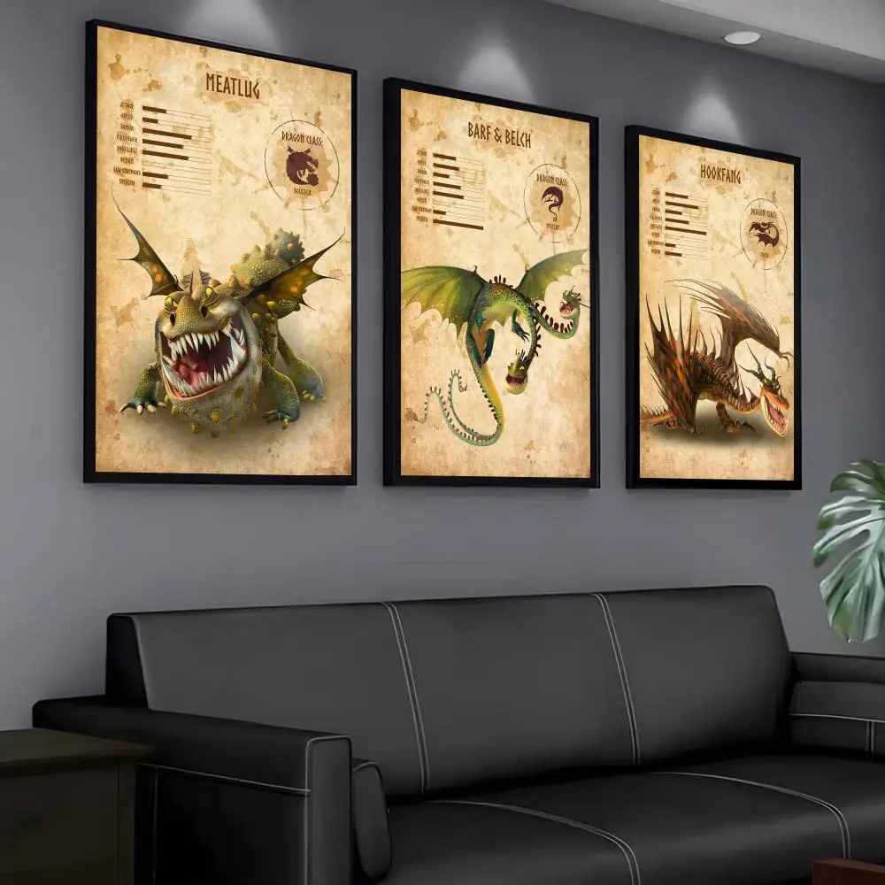 Classic The H-HiddenS W-WorldS Poster HD Art Sticky Wall Waterproof Home Living Room Bedroom Bar Aesthetic Decoration