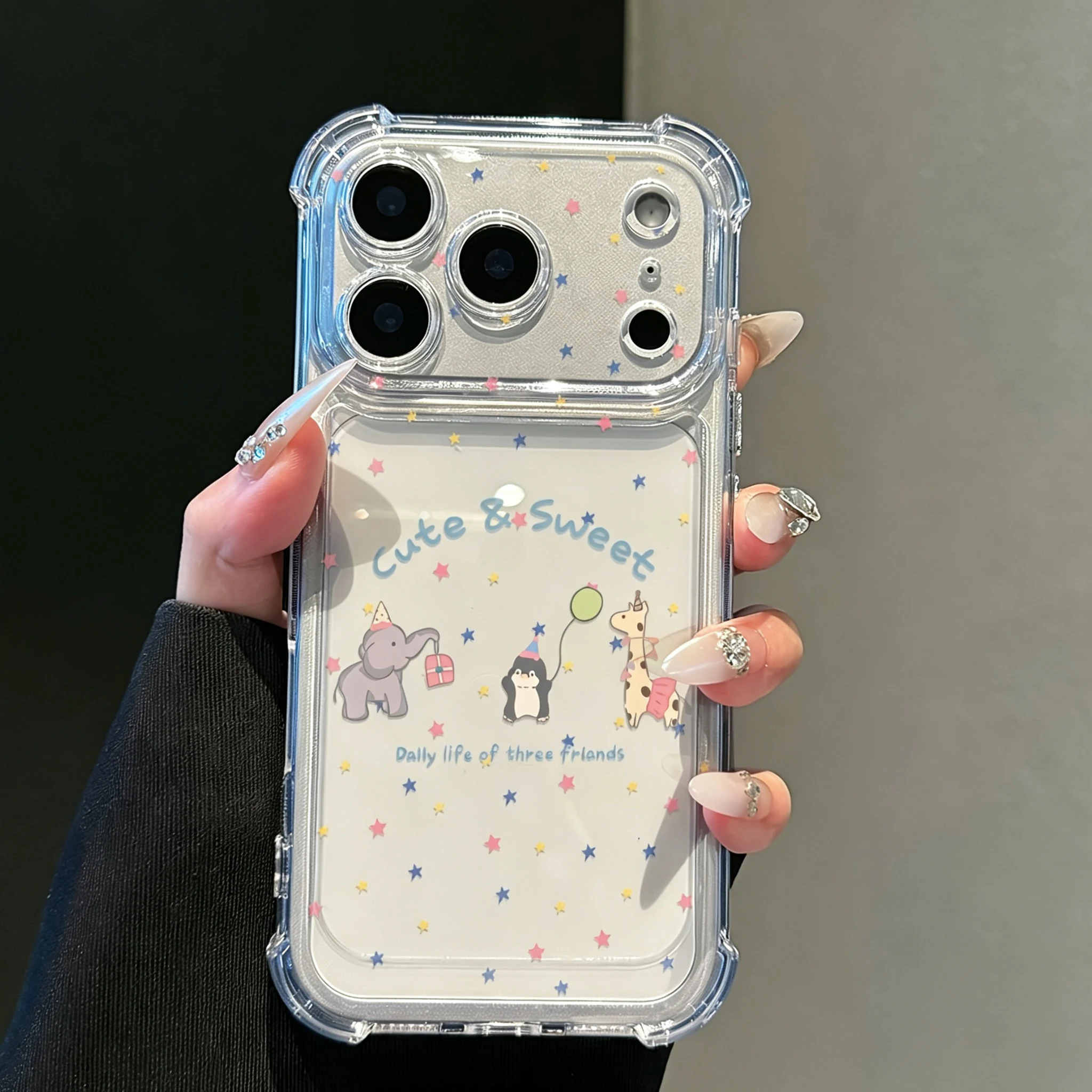 Bumper Phone Case For Samsung Galaxy S25 S26 S23 S24 Plus Ultra A17 A27 A57 A56 A55 A37 A36 Transparent Cute Sweet Cake Cover