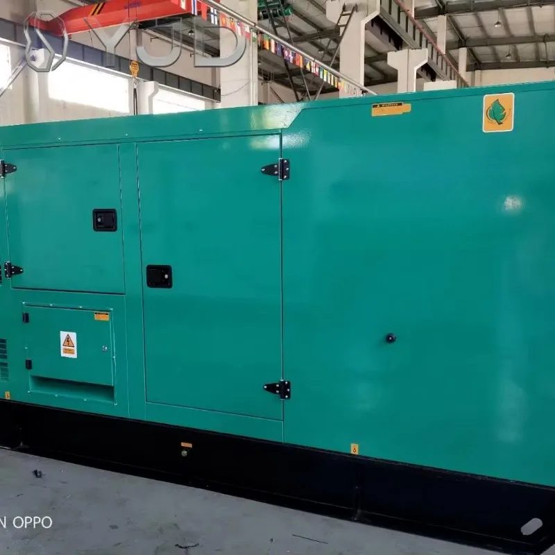 Galvanized 180kw Diesel Generator with 225kva Power 50Hz Frequency 1800 rpm Speed Silent Type Made in China