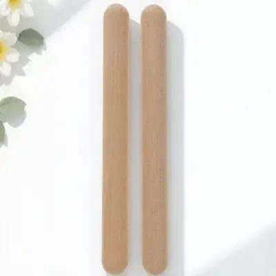 

2 pcs Wooden Musical Kids Educational Percussion Instruments Rhythm Beating Sticks Natural Hardwood Early Learning Tools For
