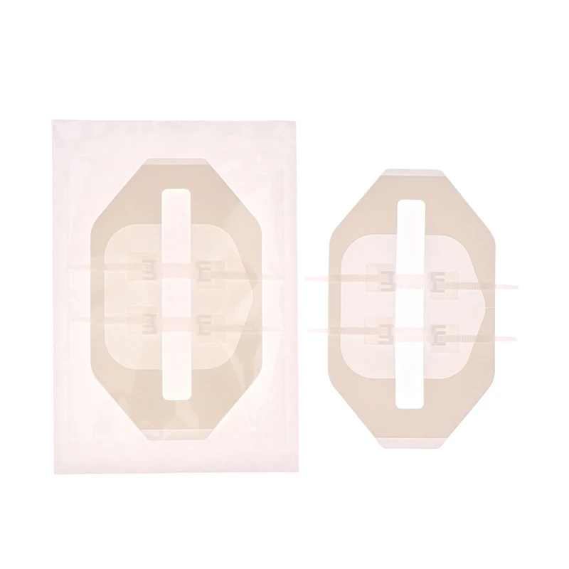 2pcs Band-Aid Zipper Tie Wound Closure Patch Hemostatic Patch Wound Fast Suture Zipper Band-Aid Outdoor Portable