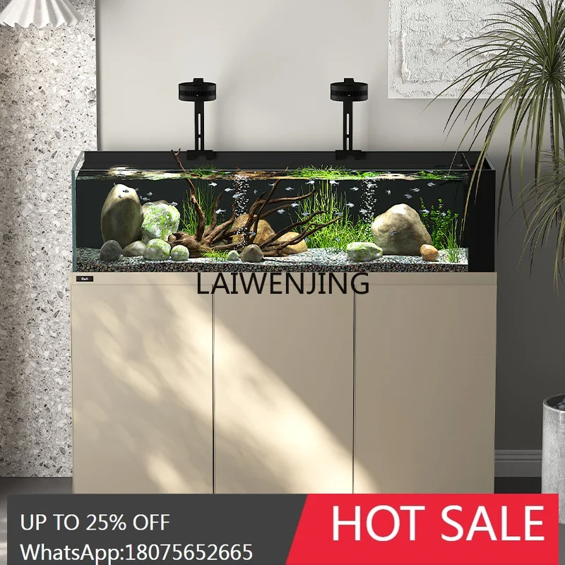 LYN natural pebble South American native tank landscaping Three Lakes Cichlid ecological fish tank