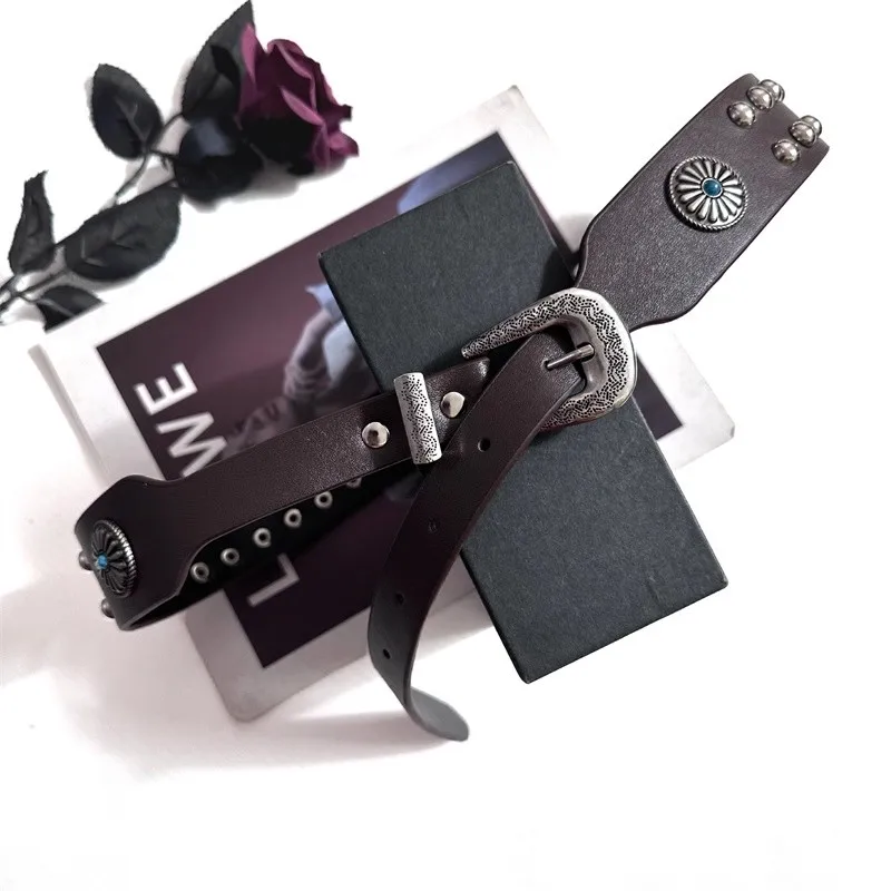 ผู้หญิง Vintage PU หนัง Rivet Punk Corset หญิง Cummerbund Coat เข็มขัดชุด Decration เข็มขัดกว้าง J1498