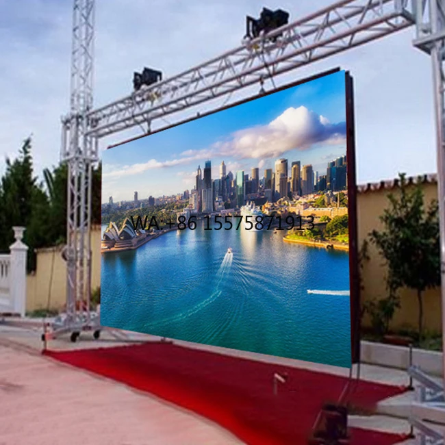 

Светодиодный P2.9 P3.9 P4.8 Портативный фон для церковной сцены Светодиодный экран P4 P2 P3 Открытый Крытый светодиодный видеостенный экран