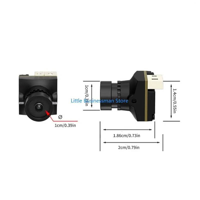 Mini-Analog-FPV-Drohnenkamera für und Rennflüge, 1500TVL-Auflösung M76A – Detail 6