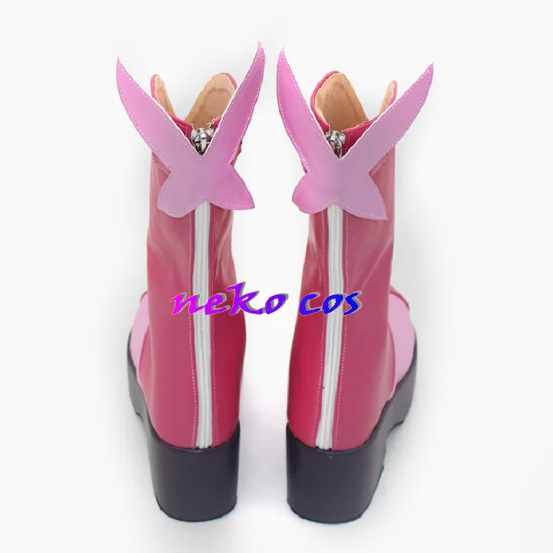 Nekocos Hirogaru Sky! Precure Ageha Hijiri Cure Butterfly Shoes Boot Cosplay Costume view 2