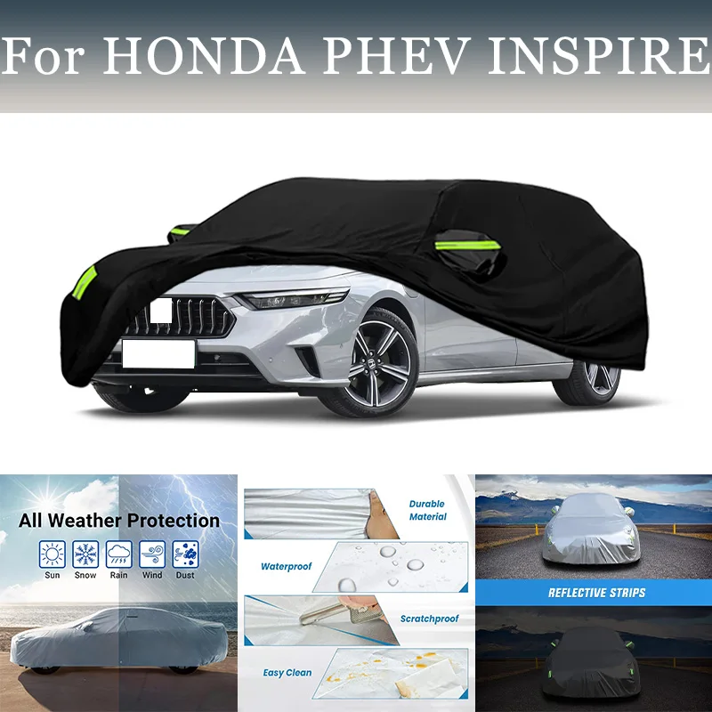 

Для HONDA PHEV INSPIRE уличная защита полный автомобильный чехол снежный чехол солнцезащитный козырек водостойкий пылезащитный внешний автомобильный чехол защита