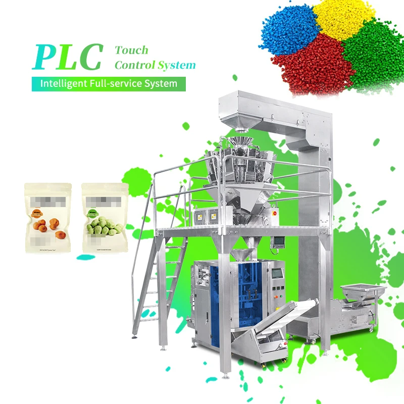 Multi-Function Plastic Granule French Fry Automatic Corn Silage Baler for Food Grain Packing Packaging Machine