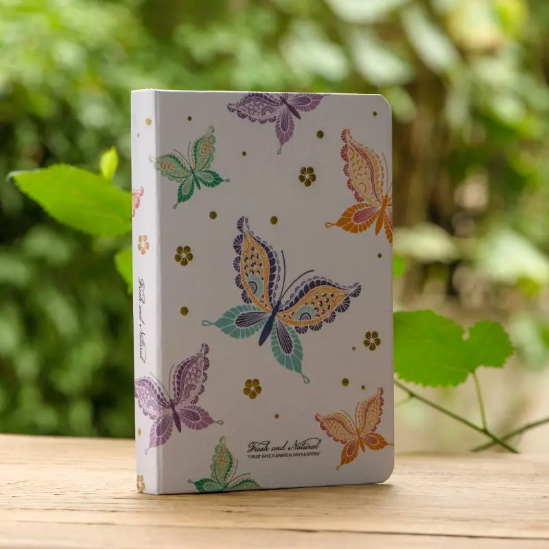 new-cloth-cover-color-inner-page-notebook-illustration-122-sheets-paper-planner-beautiful-journal-book-creative-stationery
