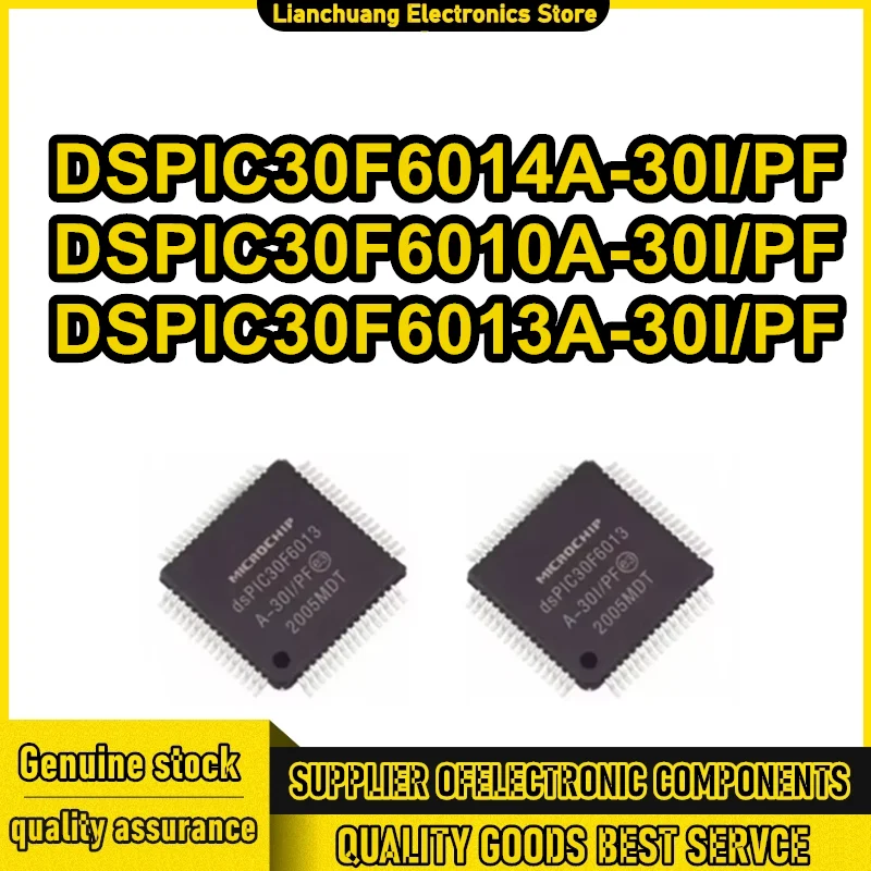 

DSPIC30F6014A-30I/PF DSPIC30F6010A-30I/PF DSPIC30F6013A-30I/PF DSPIC30F6014A DSPIC30F6010A DSPIC30F6013A Микросхема MCU TQFP80
