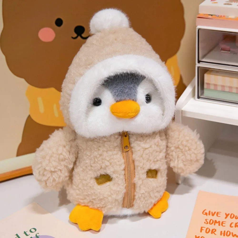 Wearing Clothes Hats Penguin with Hat Soft Penguin Baby Comforting Sleep Ins Cartoon Anime Hat Penguin