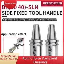 1PCS BT30 BT40-SLN10 SLN12 SLN16 SLN20 SLN25 SLN32 SLN40 CNC Machining Center for Side Fixed Tool Holder U Drill Holder