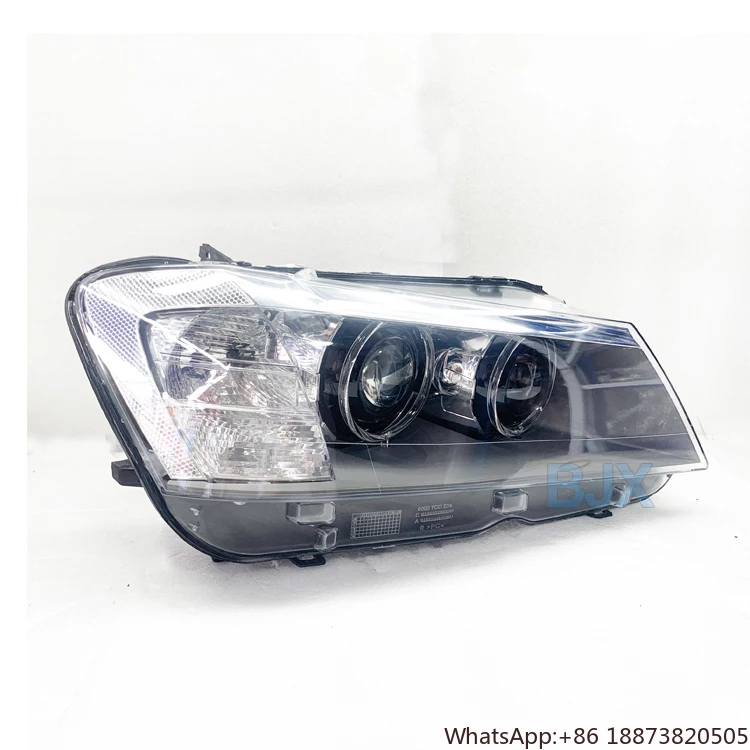 Head lamp 63117276991 for  X3 F25 2011-2013 Automobile Lamps Front Bumper Headlights 63117276992