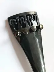 1 PC NEW Carbon Violin Tailpiece 4/4 High Quality With Steel Tai Rope