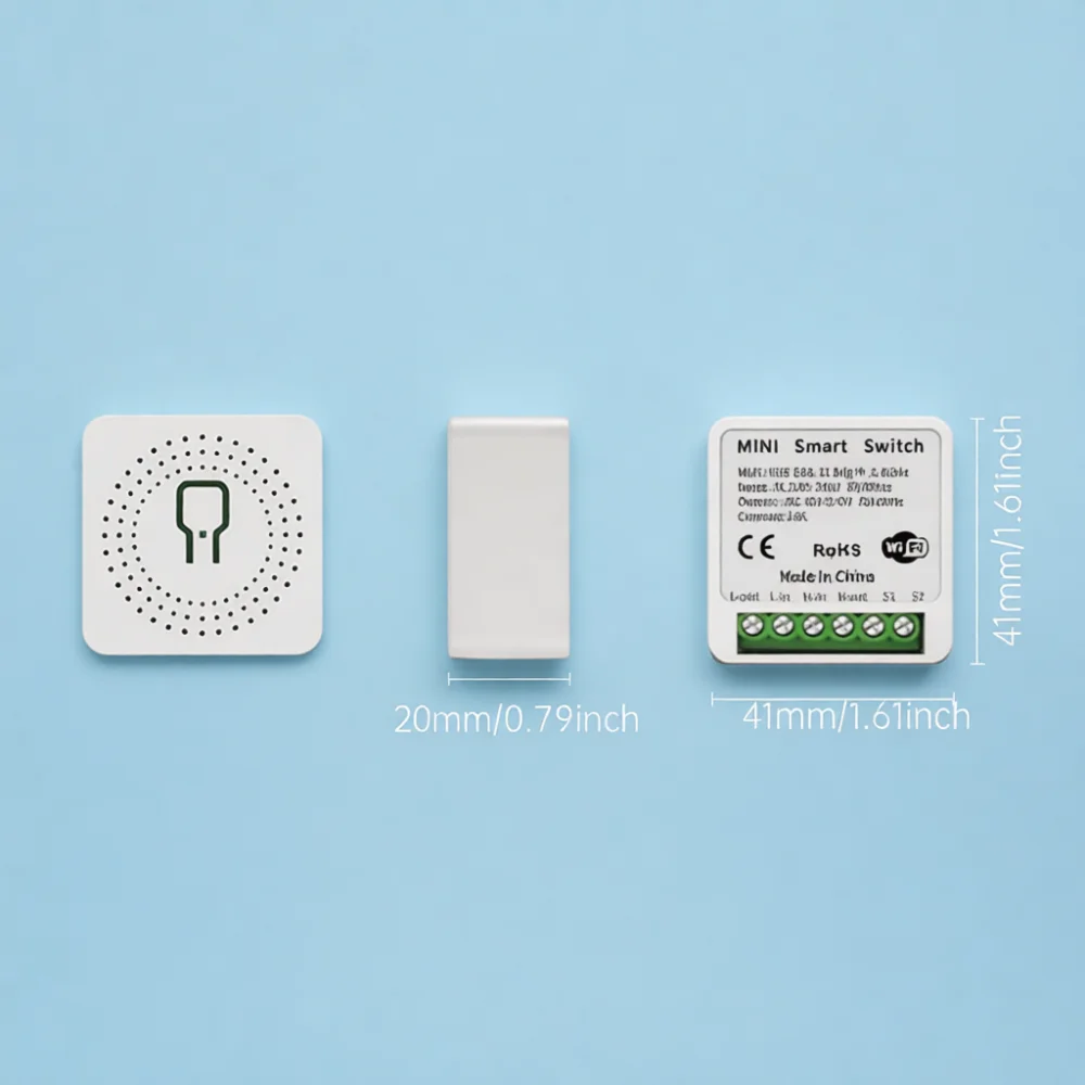 Mini Smart WiFi Relay Switch Module 16A Wireless Remote Timer Control For Home Automation Light Appliance Device