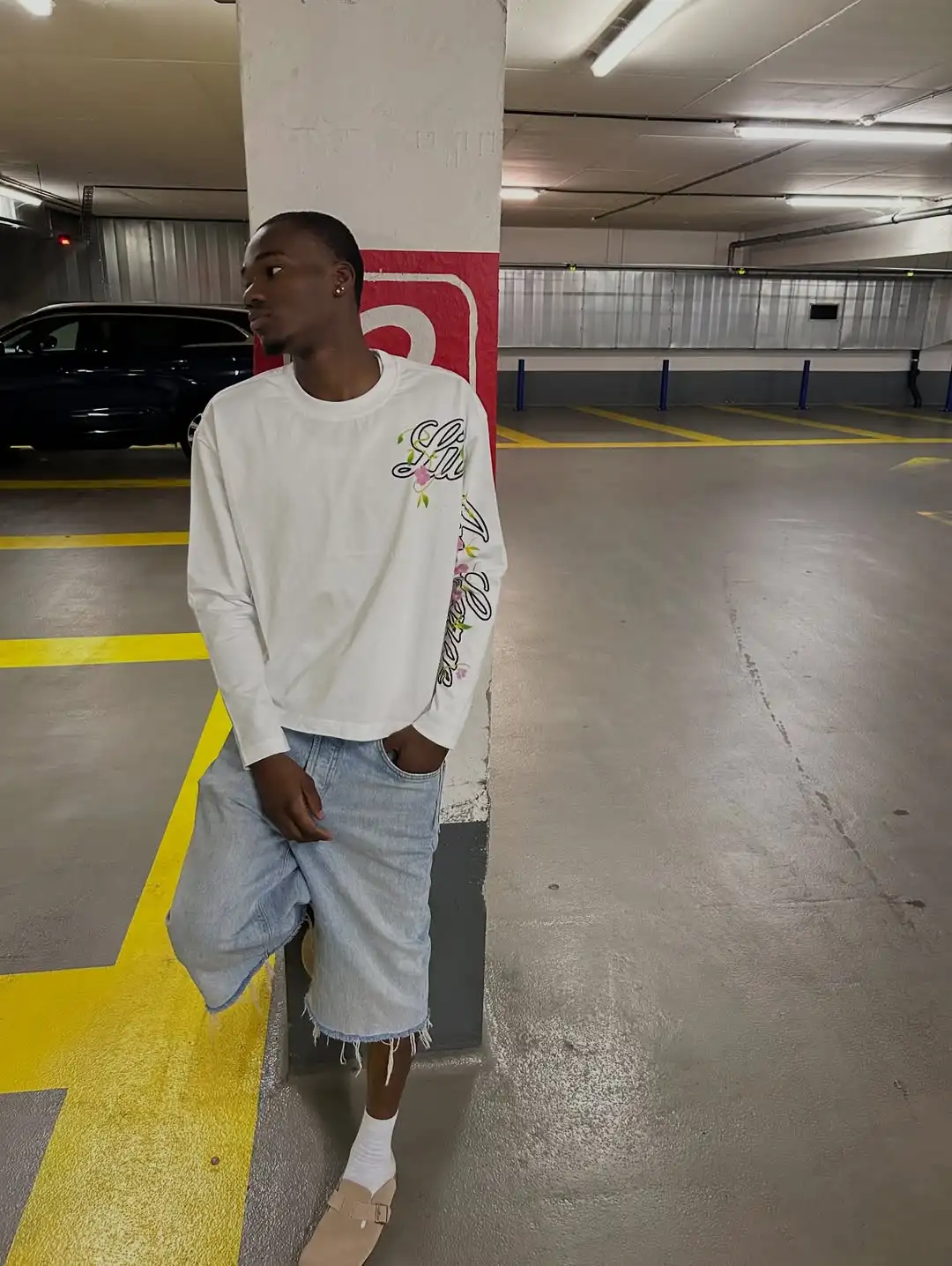 الأمريكية الرجعية رسالة مطبوعة شارع العليا قميص Y2K زوجين المتضخم تي شيرت الرجعية القوطية جولة الرقبة القطن بأكمام طويلة