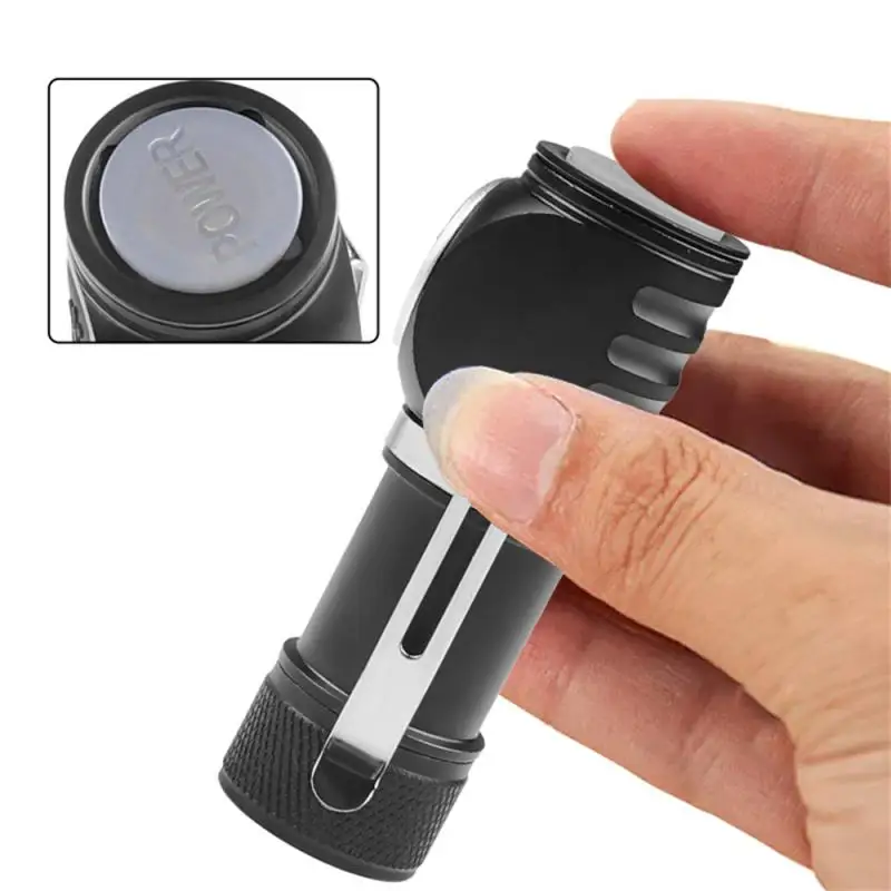 Work Flashlight With Magnet Portable Fishing Flashlight Type-c Charging Multifunction Pen Clip Headlight Headlamp Led Pen Clip