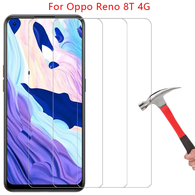 واقي شاشة من الزجاج المقسى لهاتف oppo reno 8t 4g على reno8 8 t t t8 reno8t فيلم opp oppo opporeno opporeno8t 8t4g