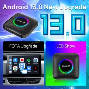 Android 13 Carlinkit CarPlay AI Box Qualcomm SM6225 Wireless Android Auto Smart TV -Box für Netflix YouTube Fota Update 10 Hauptumsatz -Netflix -Konten - №6