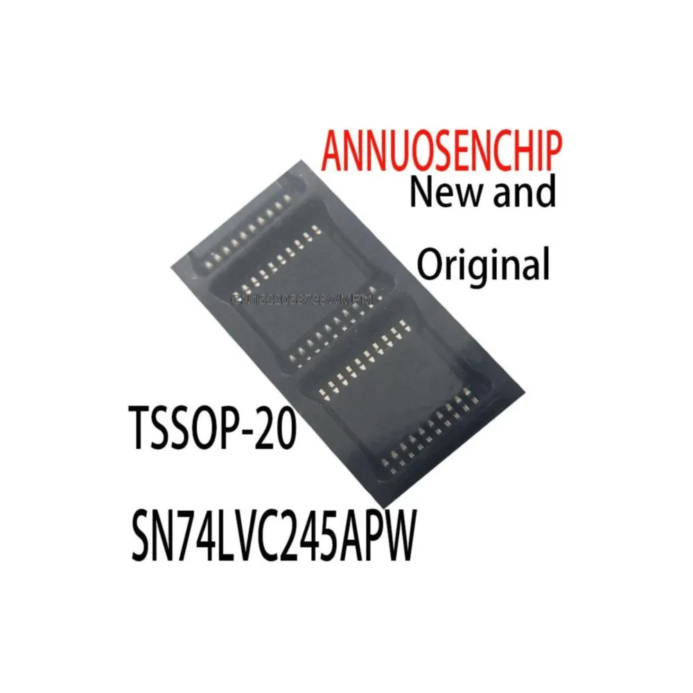 

100PCS New and Original 74 series logic chips 74LVC245APW 74LVC245 LVC245 TSSOP-20 BUS TRANSCEIVER 8BIT SN74LVC245APW