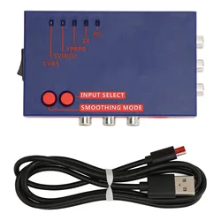HD Multimedia Interface Converter A V To HD Multimedia Interface for RetroScaler2x Converter Game Consoles  for N64 for SFC Host