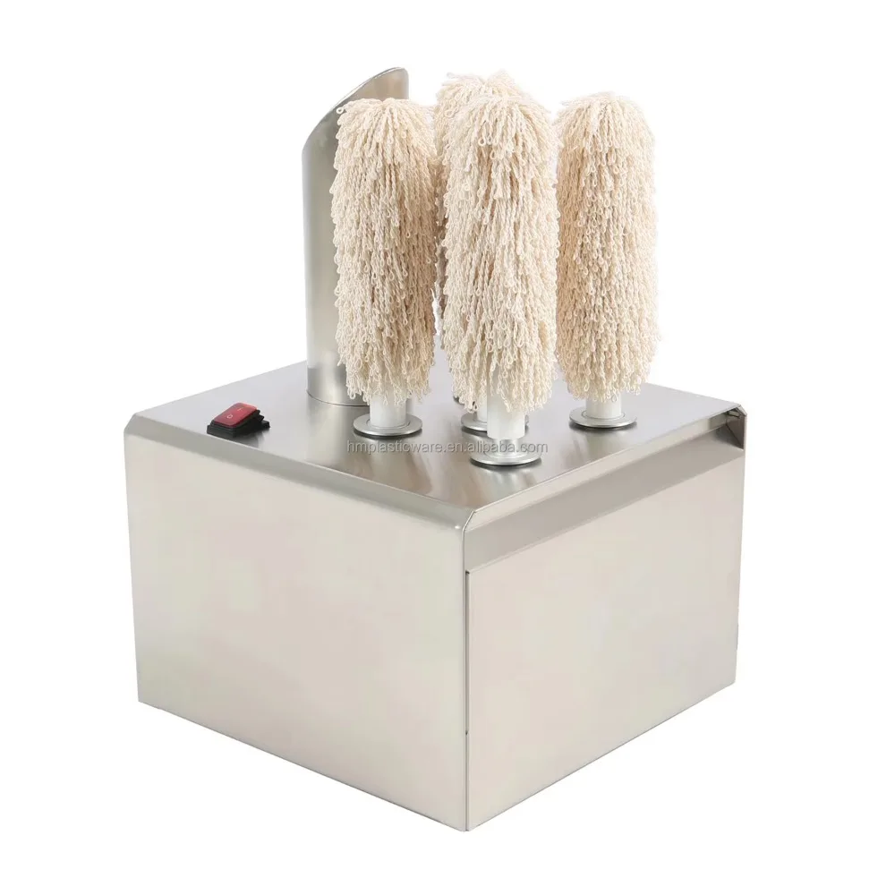 Stainless Steel Commercial Glass Polishing Station for Cup Edge Polishing and Wine Glass Treatment