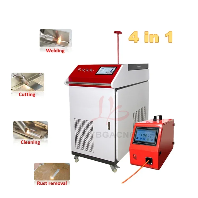 Handheld Fiber Laser Welder 3000W 4in1 Welding Cutting Cleaning Rust Removal Laser Machine LY-L002 Tool for Metal Steel Descale