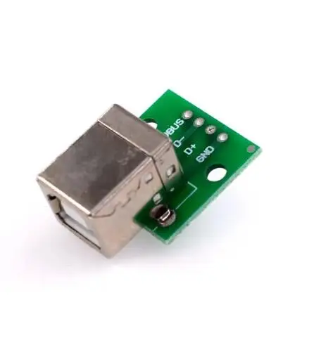 USB Male Connector / MINI MICRO USB To DIP Adapter Female Connector 2.54mm Connector B Type-C USB 2.0 3.0 Female PCB Converter