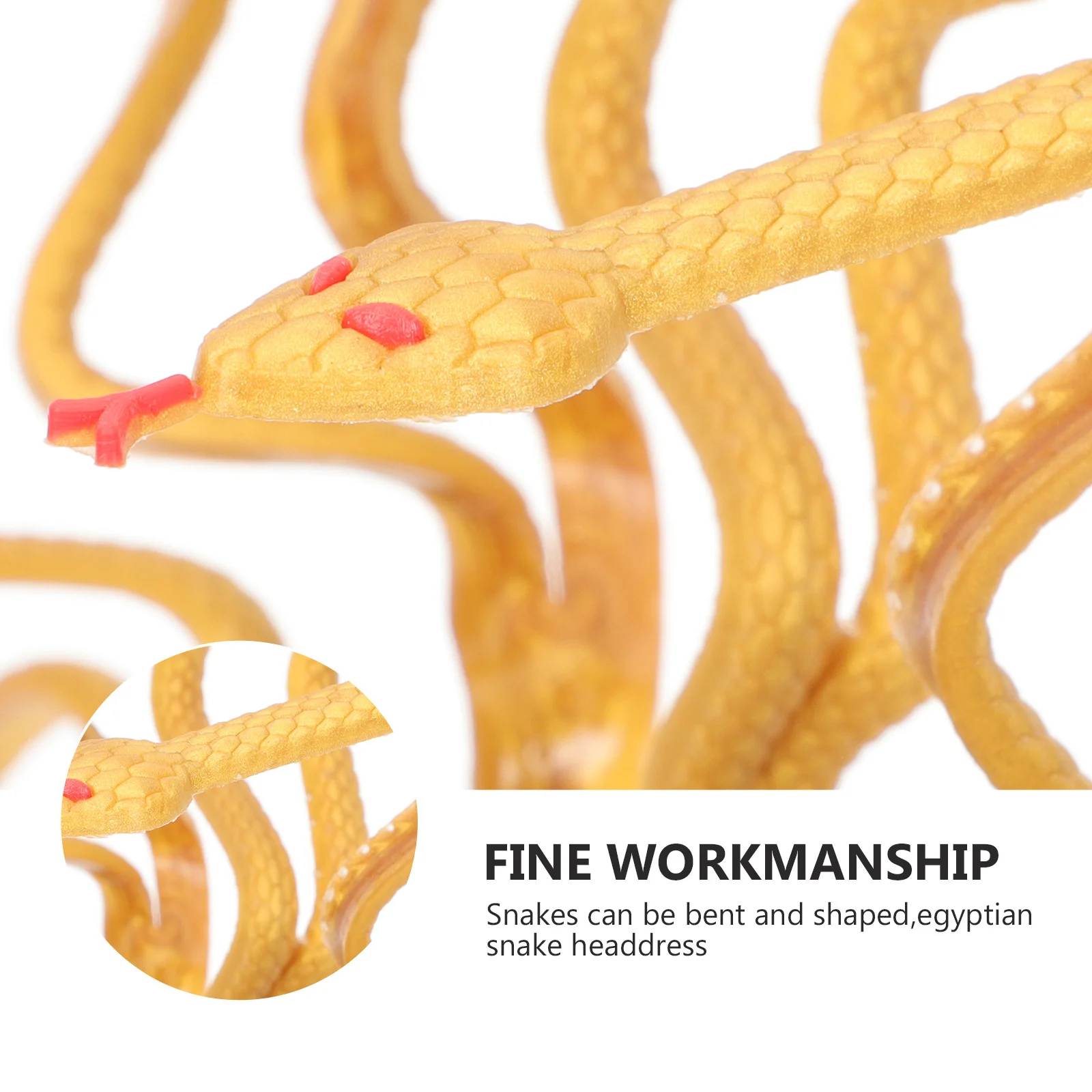 Schlangenförmiger Kopfschmuck, Halloween-Haarband, leicht, Festival-Party-Dekoration für Kinder, Frauen, Mädchen, Schlangen-Design-Kostüm
