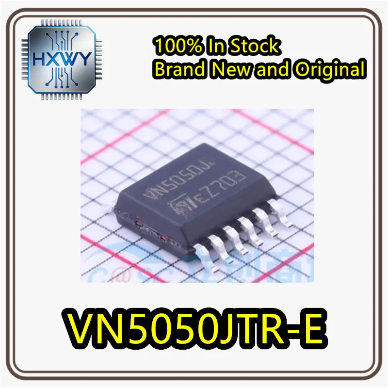 (5/20 pieces) VN5050JTR-E VN5050J HSSOP12 Single-channel high-end power switch chip brand new original in stock.